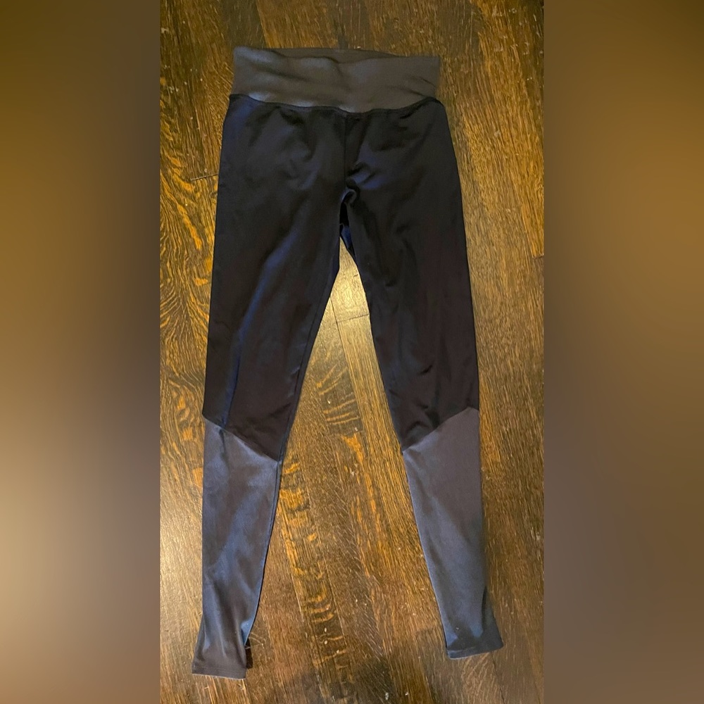 JoyLab size Medium color-block rib leggings
